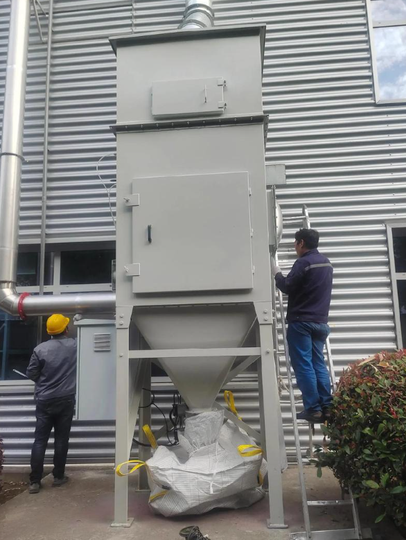 除塵器節(jié)能改造現(xiàn)場(chǎng)圖